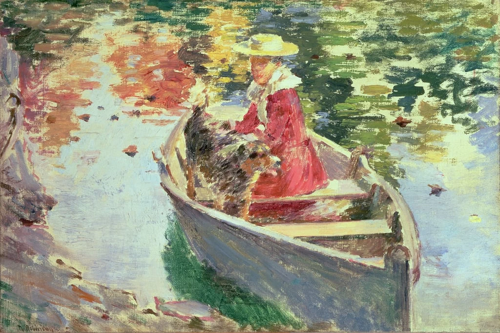 Miss Motes e il suo cane Shep, 1893